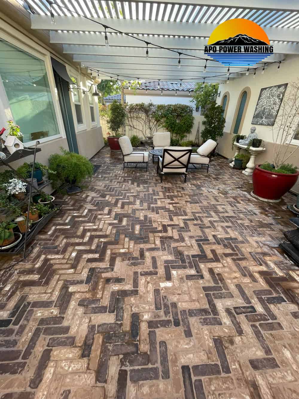 Residential Pressure Washing image
