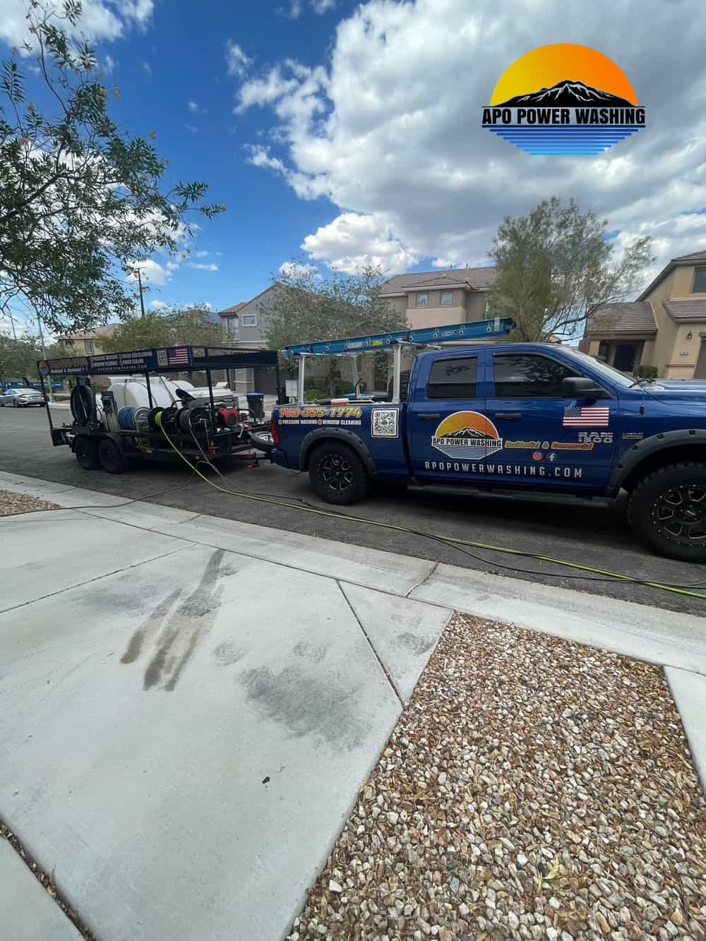 Hero image for APO Power Washing Services