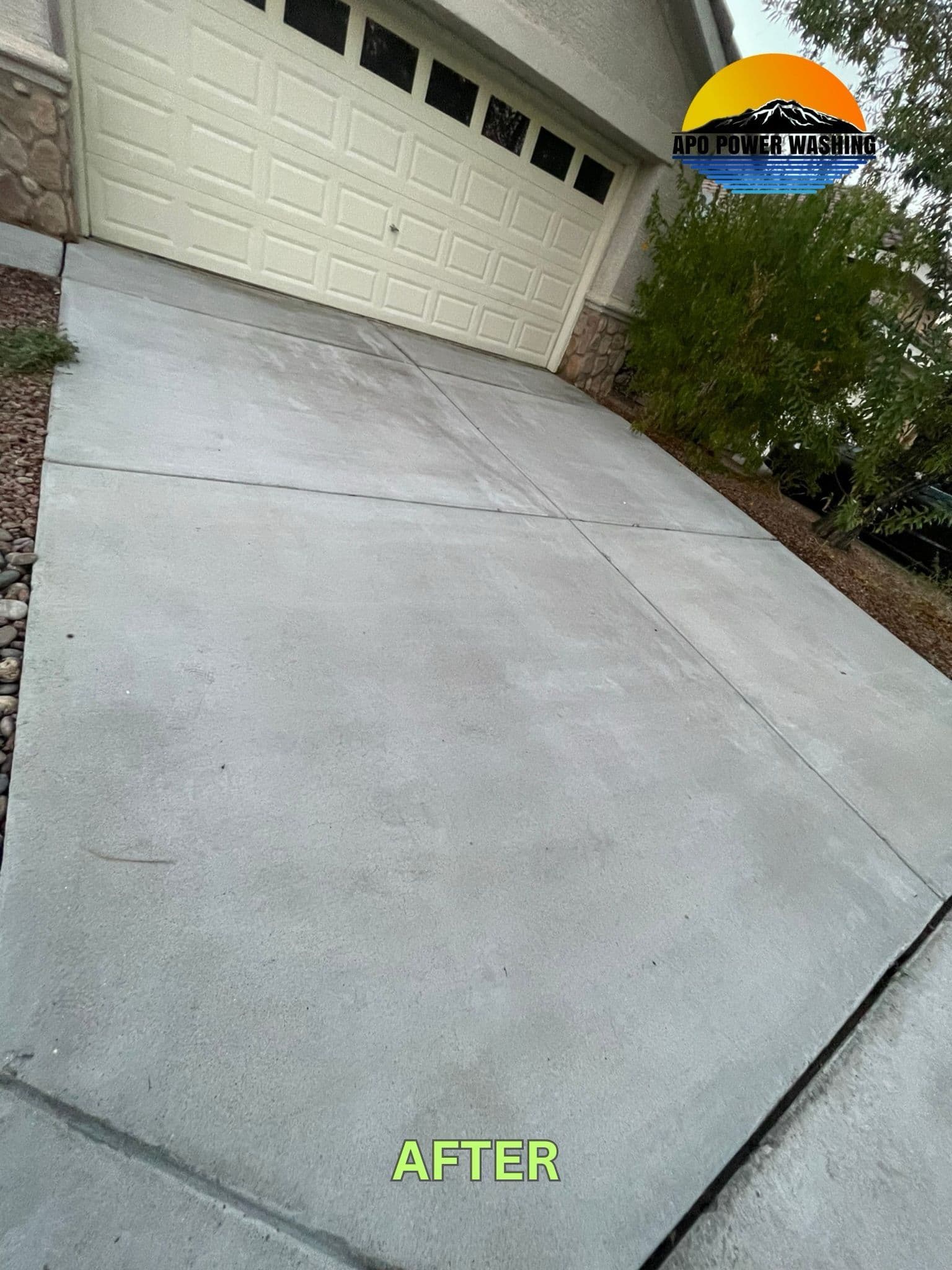 Project Flawless Driveway Transformation in Henderson NV image