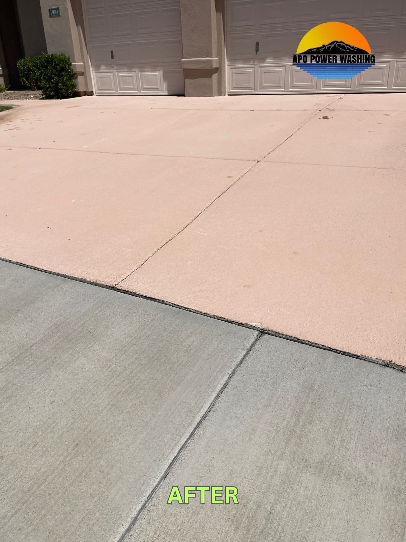 Project Transform Your Driveway with APO Power Washing image