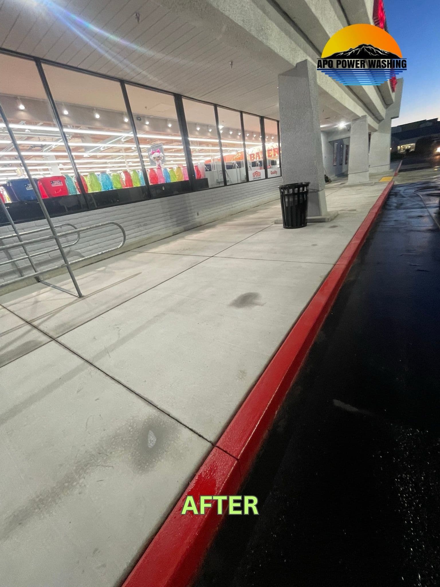 Project Transform Your Storefront with APO Power Washing image
